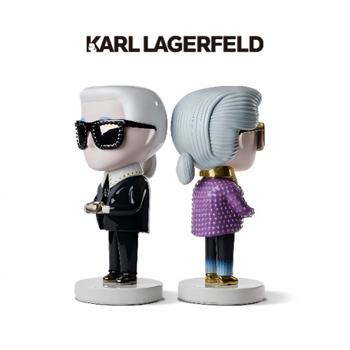 KARL LAGERFELD携手Bosa推出Karl形象陶瓷雕塑作品